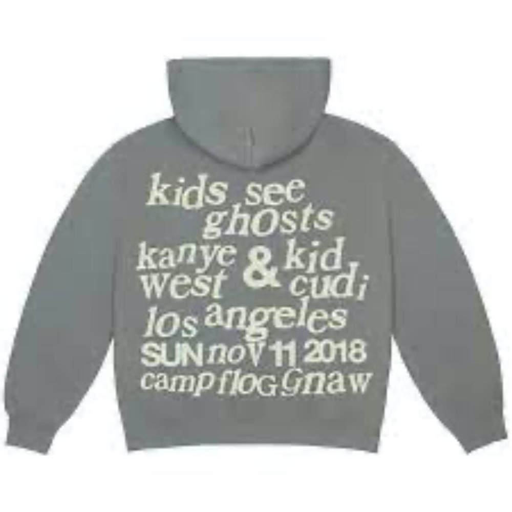 Kanye West x Kid Cudi CPFM Kids See Ghosts KSG Hoodie Glacier